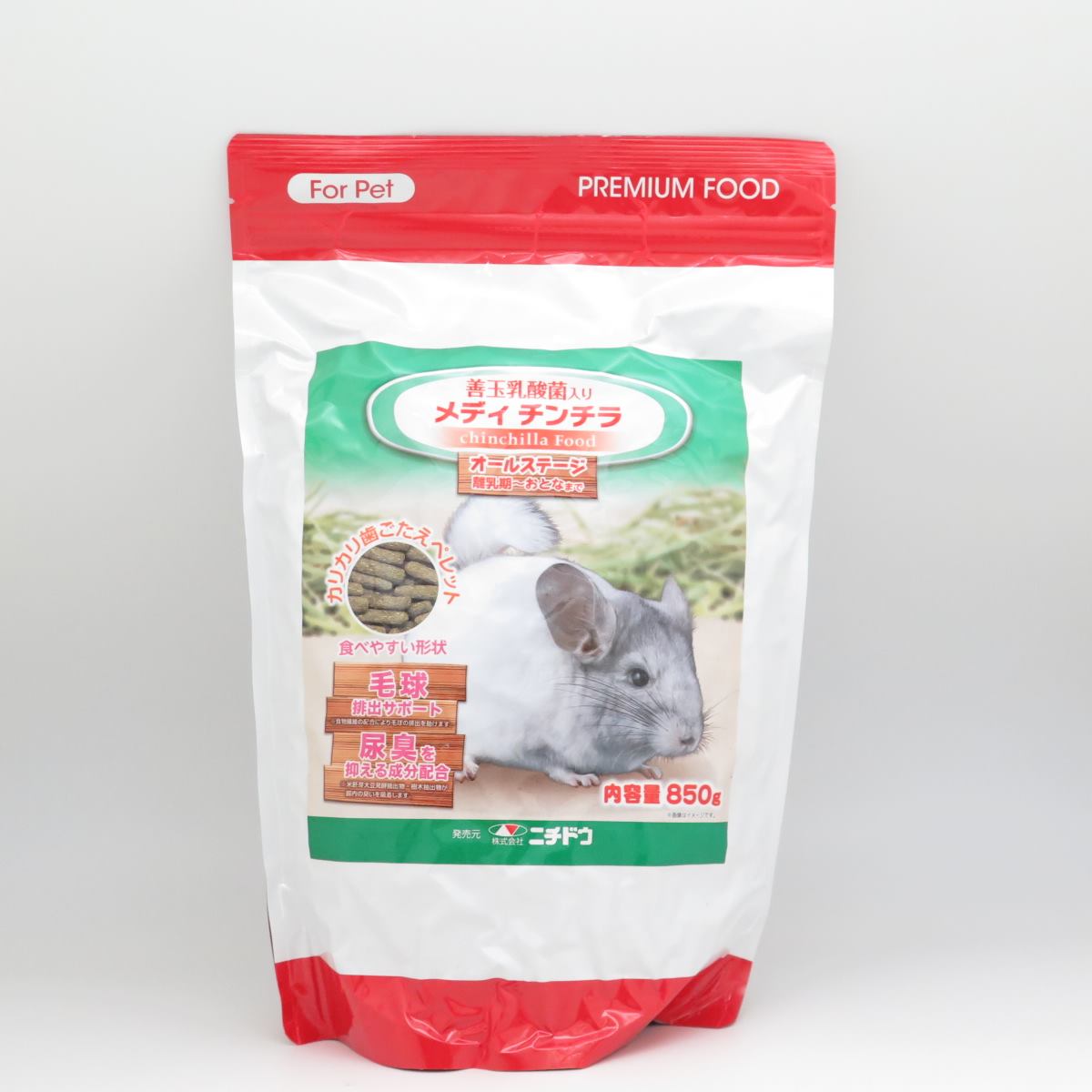 ニチドウ メディ チンチラ 850g