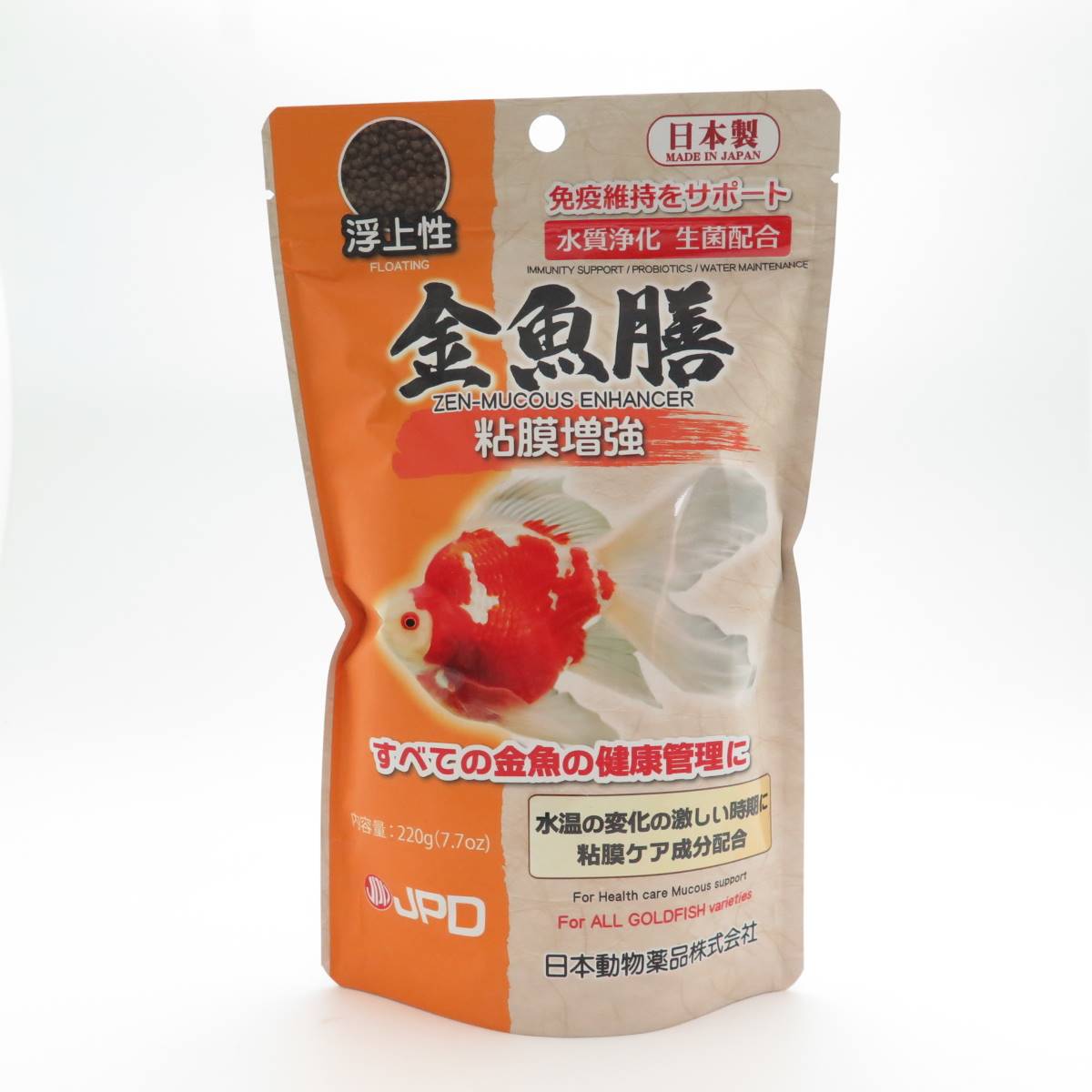 JPD 金魚膳　粘膜 浮上性 220g