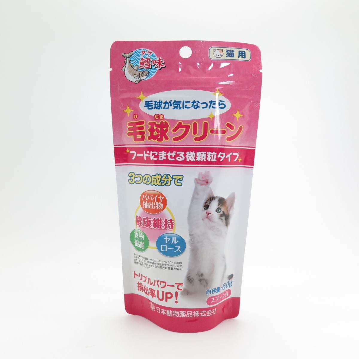 ニチドウ 毛球クリーン 60g