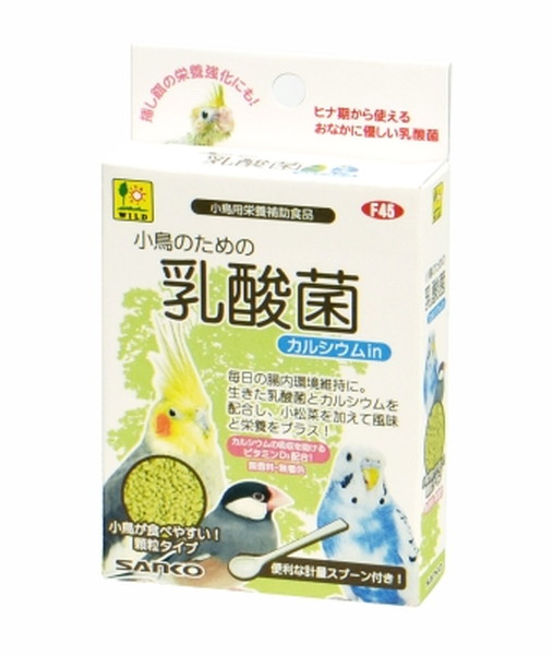 小鳥のための乳酸菌 カルシウムin20g