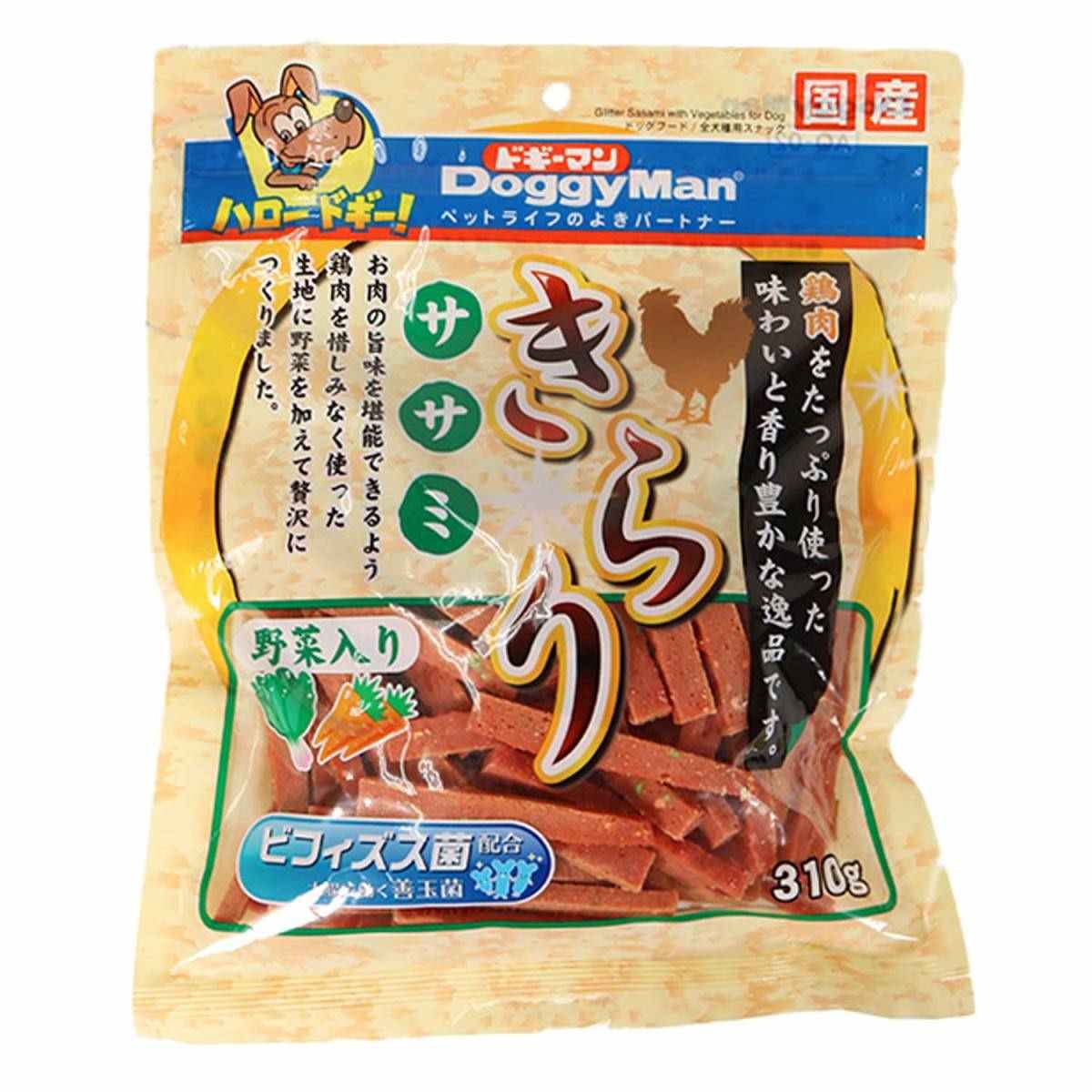 ドギーマン きらりササミ野菜入り 310g