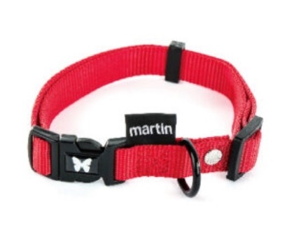 martin ナイロンカラー レッド XS
