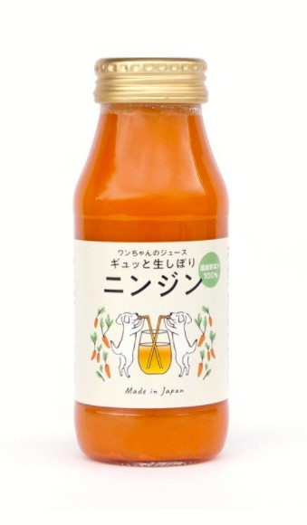 ワンちゃんのジュース にんじん180ml