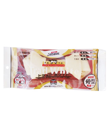 トラッド ホワイトガム 骨型 Mサイズ