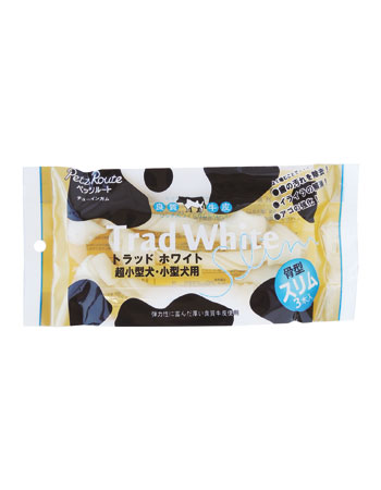 トラッド ホワイトガム 骨型 スリム 3本入