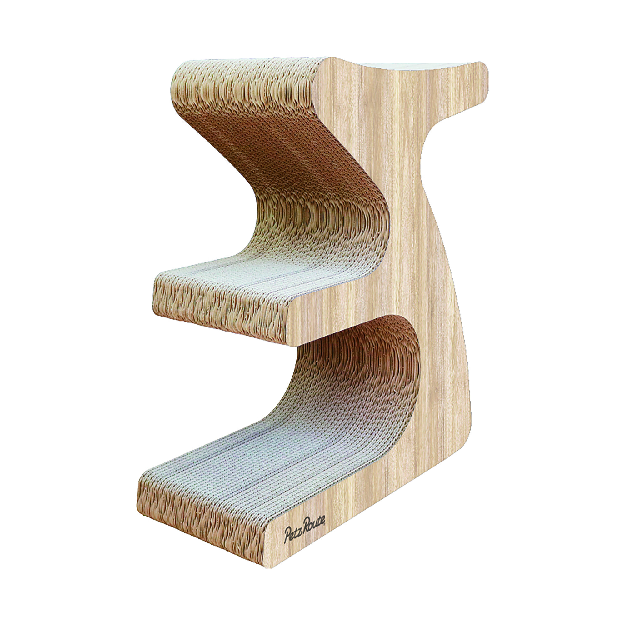 ペッツルート にゃんこの爪とぎベッド　動物