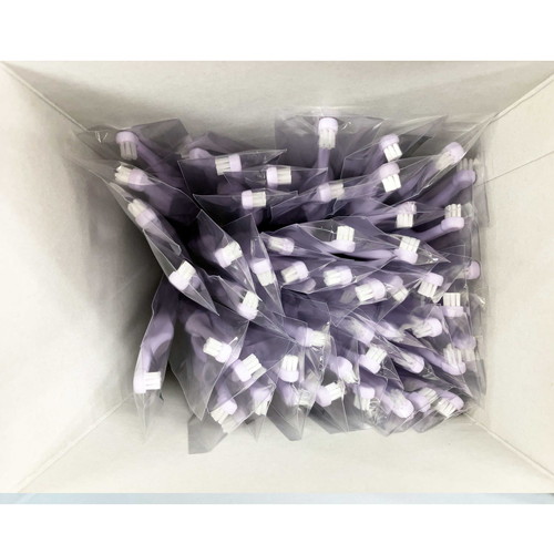 オーラバイオブラシ ミニ ラベンダー色 業務用 50本入