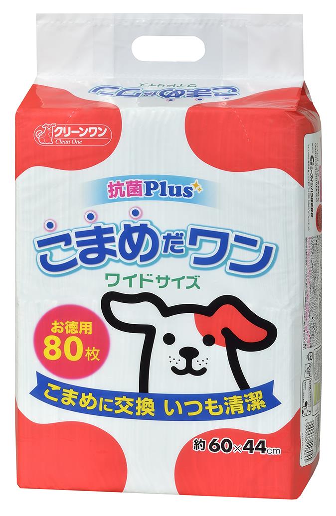 クリーンワン こまめだワン　ワイド 80枚