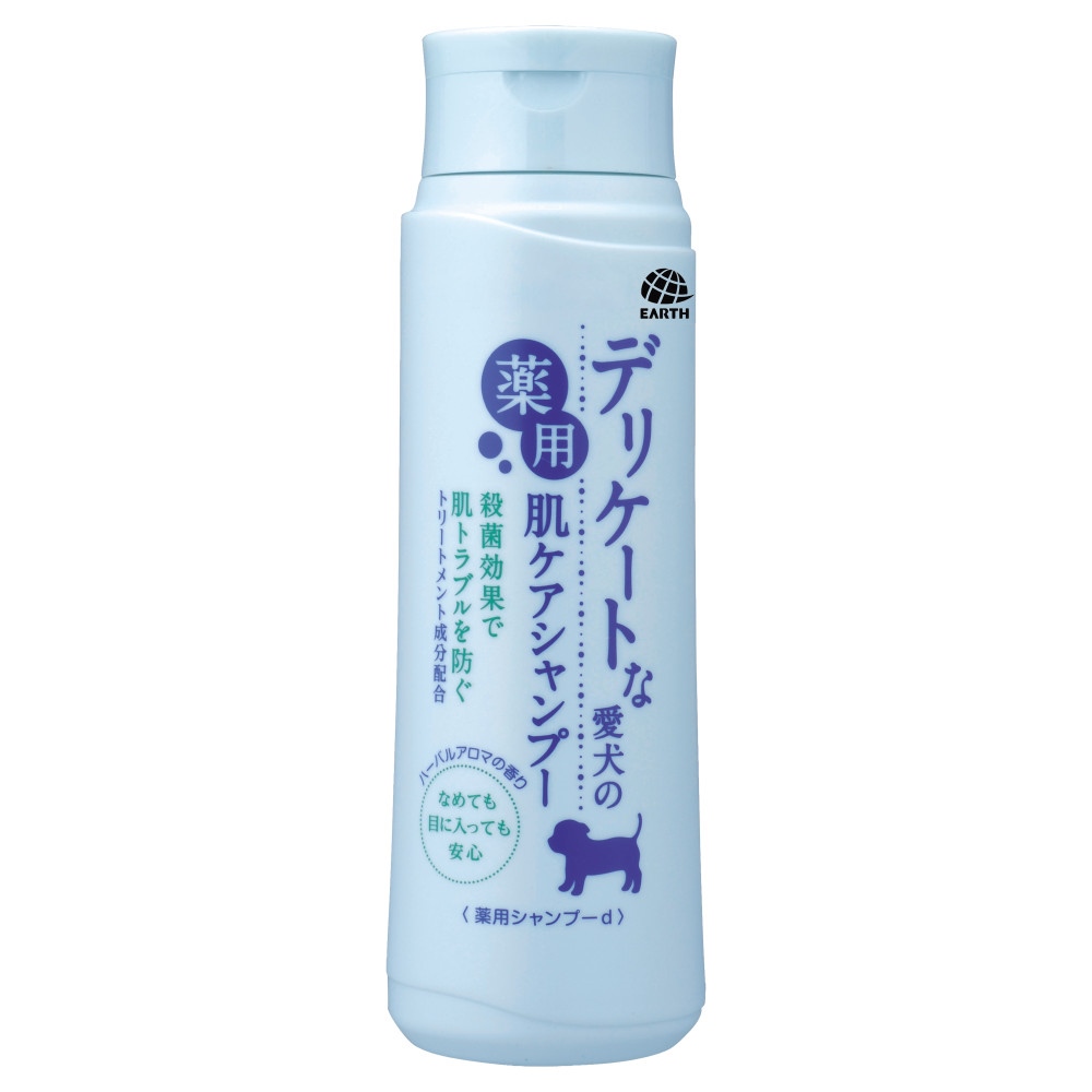 アース・ペット デリケートな愛犬の薬用肌ケアシャンプー 350mL