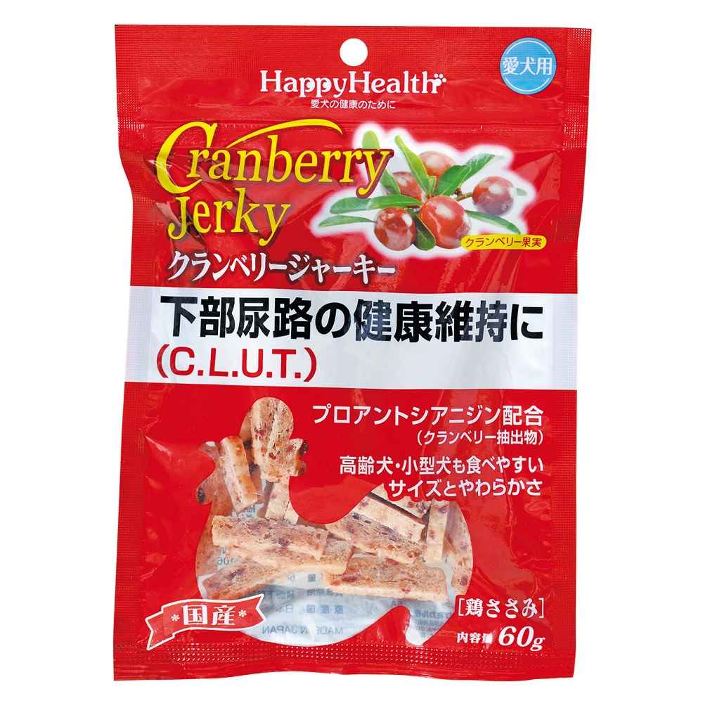 アース・ペット クランベリージャーキー　愛犬用 60g