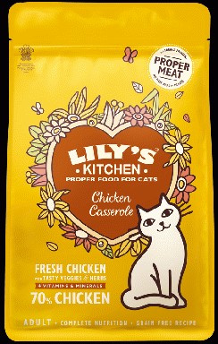 リリーズキッチン 成猫 チキンキャセロール 800g