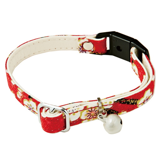 アドメイト にゃんごころ 猫首輪 うめ 赤