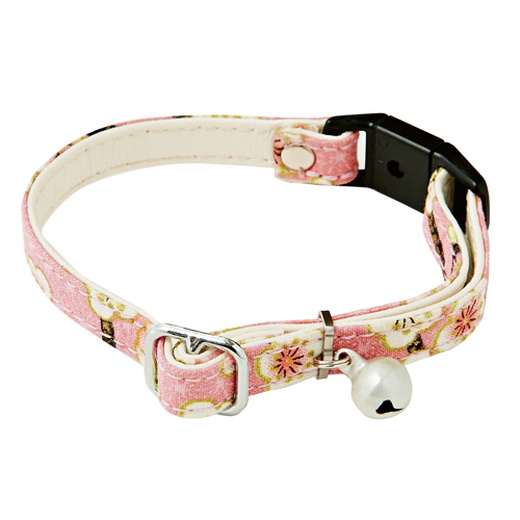 アドメイト にゃんごころ 猫首輪 うめ 桃