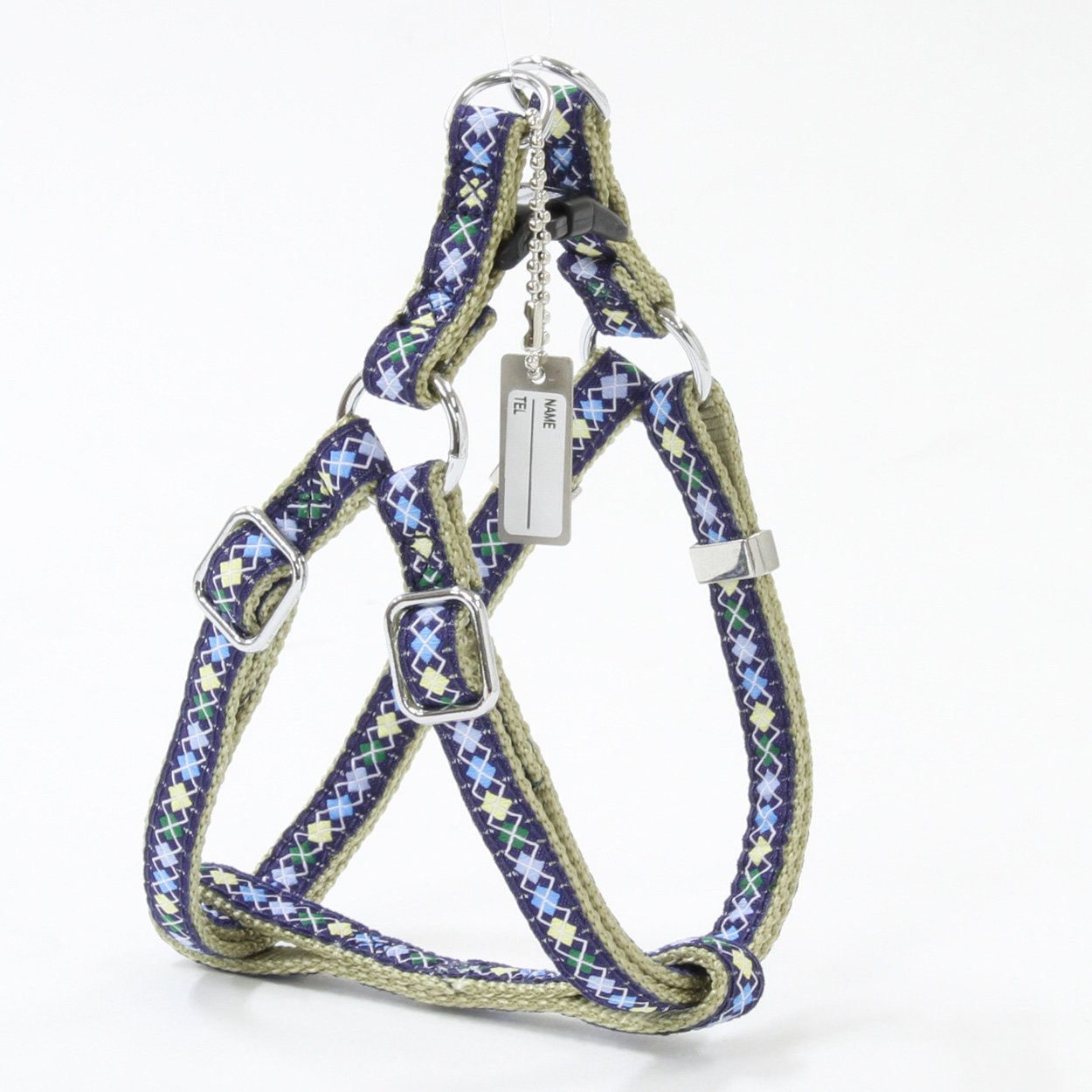 アーガイルハーネス ブルー