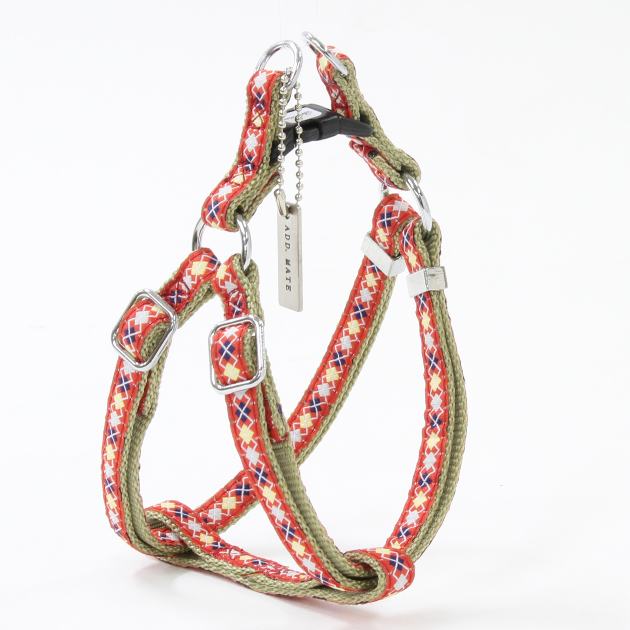 アーガイルハーネス レッド