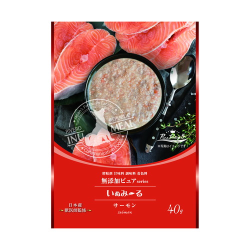 いぬみ～る 無添加ピュア PureValue5 サーモン 40g