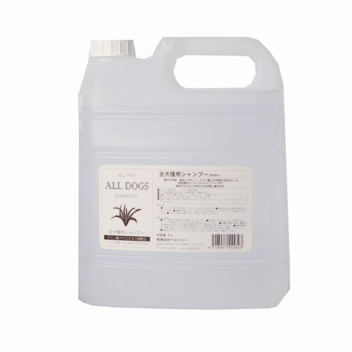 ベルツリー 全犬種用シャンプー 4L