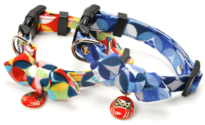 Dog Amo.k カラー 千客万来 だるま M レッド