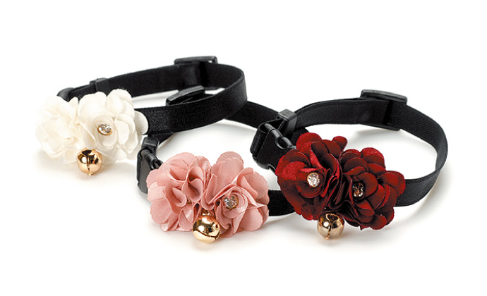 Cat Amo.k カラー サテンフラワー