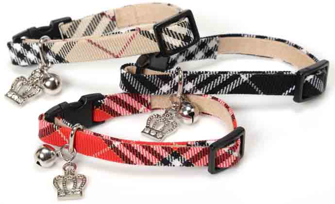 Cat Amo.k カラー クラウン チェック S ベージュ