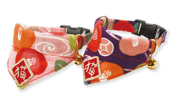 Cat Amo.k バンダナ 大椿 S パープル