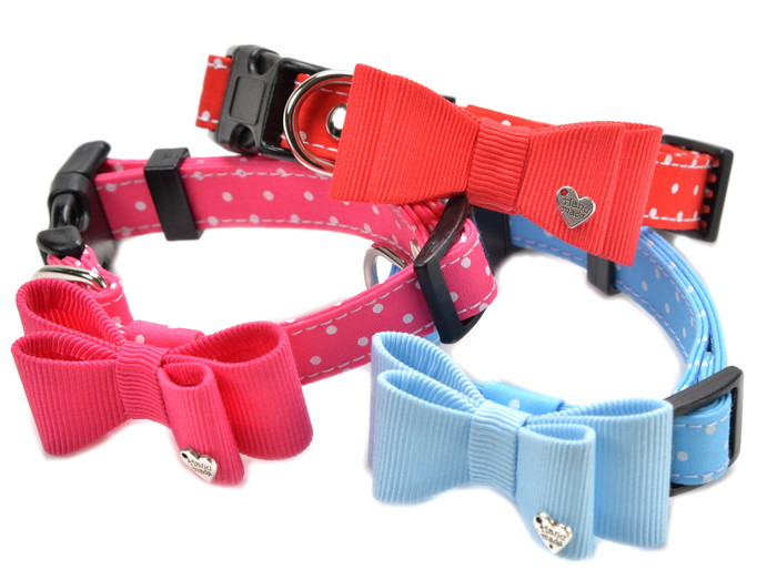 Dog Amo.k カラー マリー S/M/L レッド/ピンク/ブルー （ S レッド ）