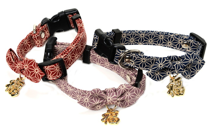 Dog Amo.k カラー 福まねき犬 S パープル