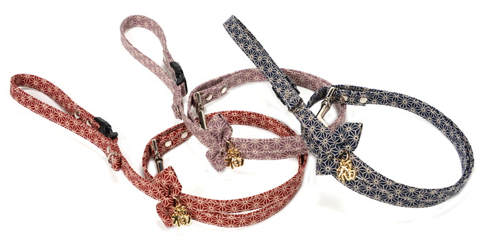 Dog Amo.k リード 福まねき犬 S パープル