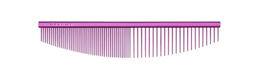 半月コーム ピンク