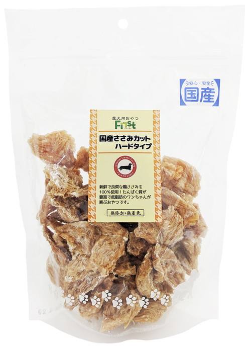 First 国産ささみカット ハードタイプ 240g
