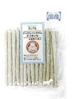 デンタルベジタガム さつまいも お徳用27本