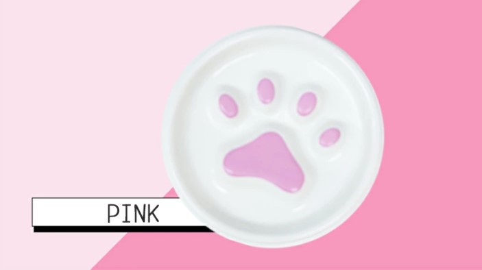 肉球フードボウル ピンク S/M