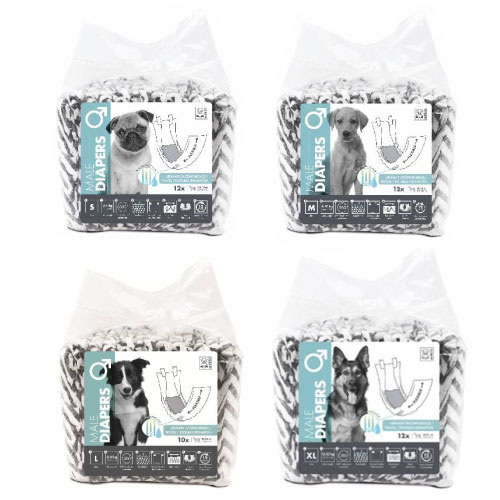 M-PETS 男の子用 オムツ 各サイズ (Sサイズ)