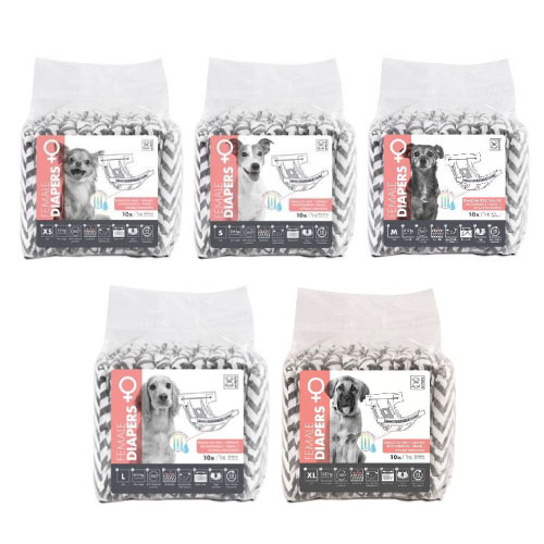 M-PETS 女の子用 オムツ 各サイズ (XSサイズ)