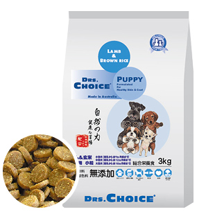 ドクターズチョイス 子犬用 ラム&玄米 小粒 3kg