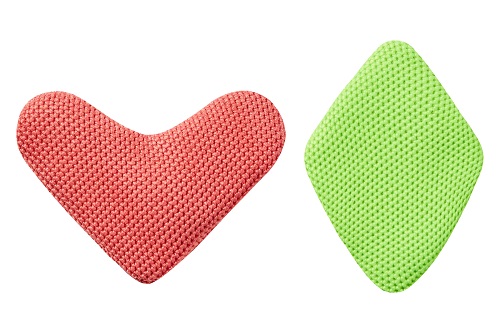 キャットニップトイ ハート＆リーフ