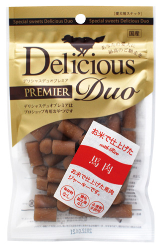 デリシャスデュオ プレミア お米で仕上げた馬肉 100g