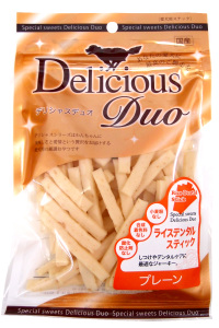 デリシャスデュオ ライスデンタルスティック プレーン 100g