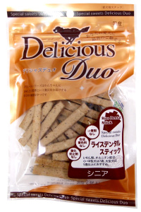 デリシャスデュオ ライスデンタルスティック シニア 100g