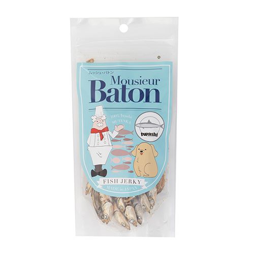 ムッシュ・バトン フィッシュジャーキー イワシ 40g