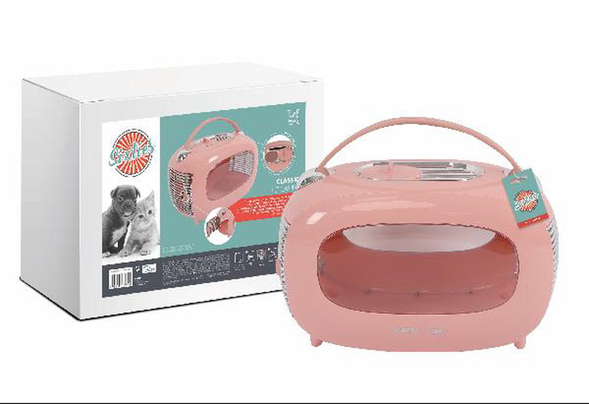 petifam クラシックペットキャリー ピンク/ブルー/グリーン