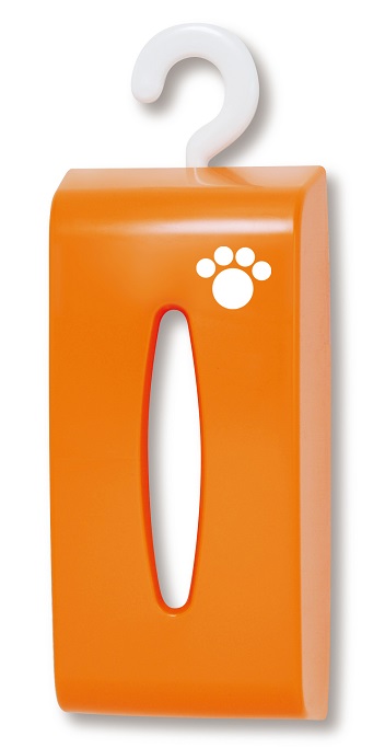 ペットティッシュボックス オレンジ