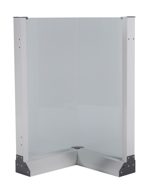 セーフテリア 出角コーナー マットタイプ ホワイト 800