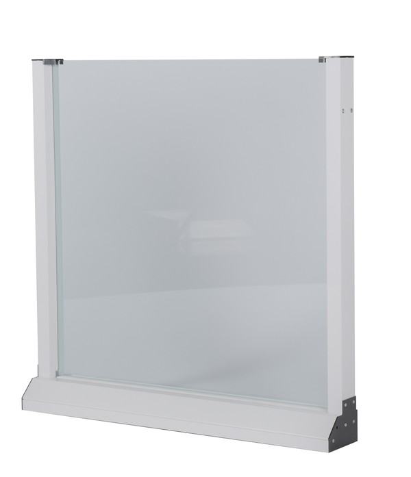 セーフテリア フラットパネル600 マットタイプ ホワイト/ダークブロンズ 600/800（ホワイト 600）