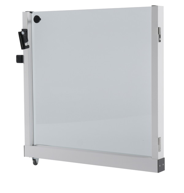 セーフテリア 門扉パネル クリアタイプ ホワイト/ダークブロンズ 600/800（ホワイト 600）