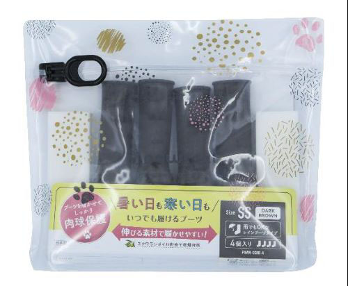 パウテクト 犬用オールシーズンブーツ レインブーツタイプ SS