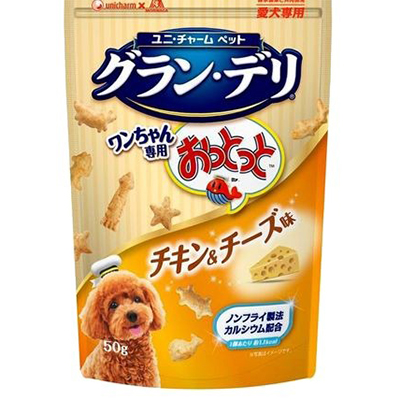 グラン・デリ ワンちゃん専用 おっとっと チキン＆チーズ味 50g