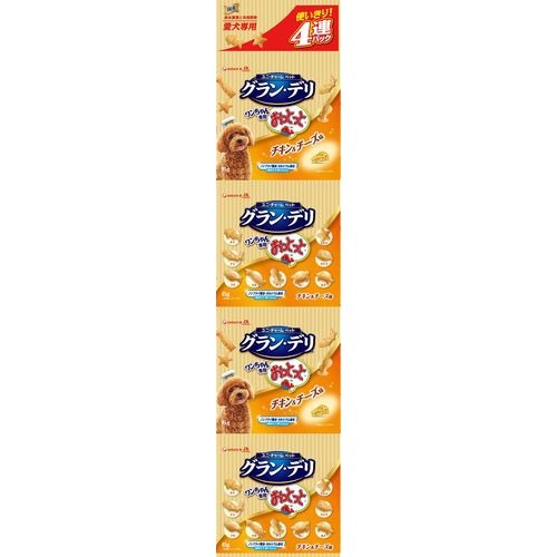グラン・デリ ワンちゃん専用 おっとっと 4連パック チキン＆チーズ味 24g