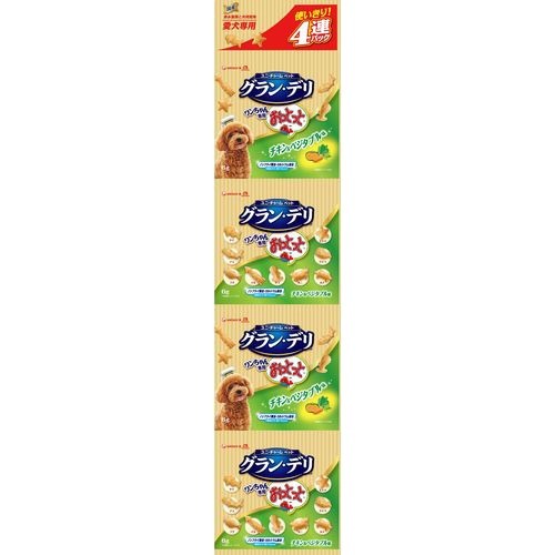 グラン・デリ ワンちゃん専用 おっとっと 4連パック チキン＆ベジタブル味 24g