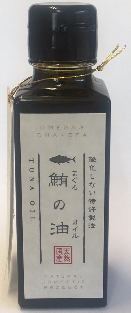 酸化しない特許製法 鮪の油 80ml